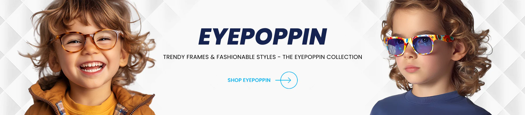 EyePoppin Eyeglasses banner