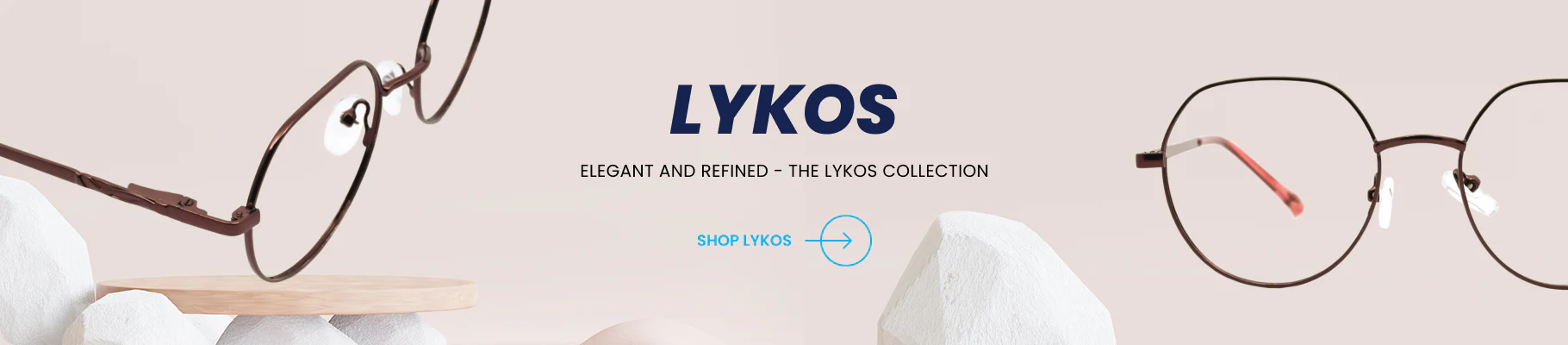 Lykos sunglasses banner